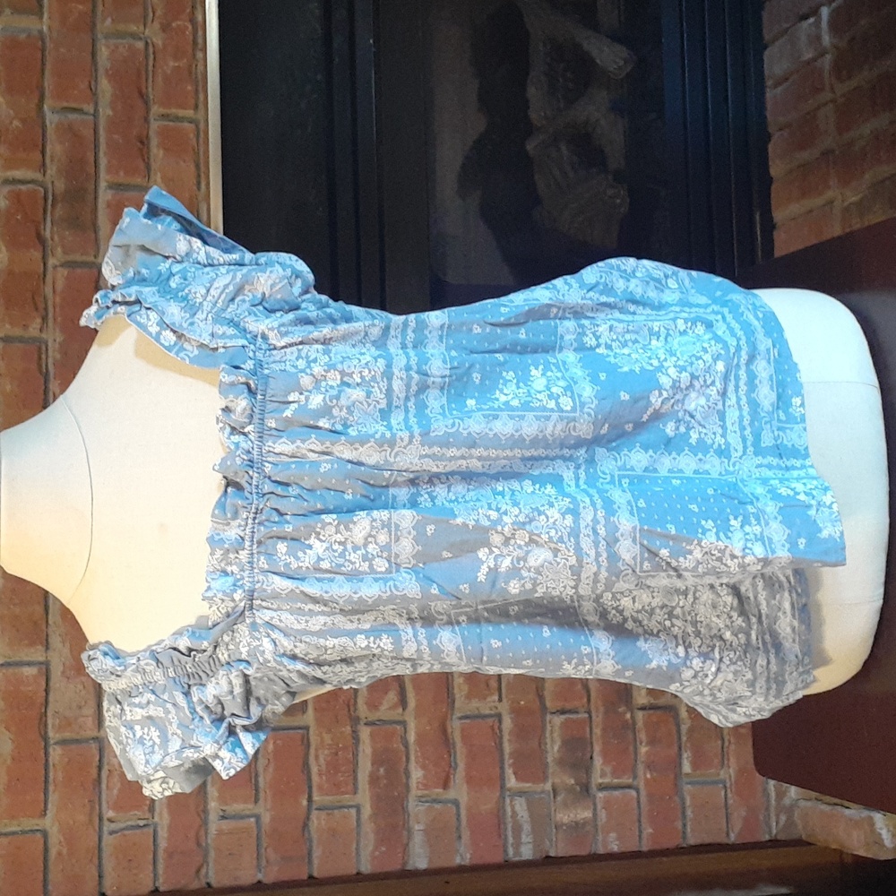 And The Why Ruffle Top